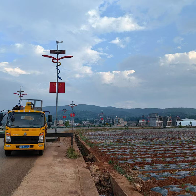 博乐广场太阳能路灯生产厂家