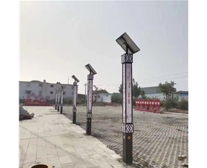 博乐景观灯安装