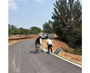 博乐太阳能路灯安装