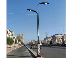 博乐一体化路灯安装